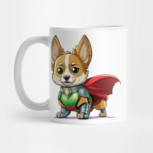 Super corgi, superhero dog Mug